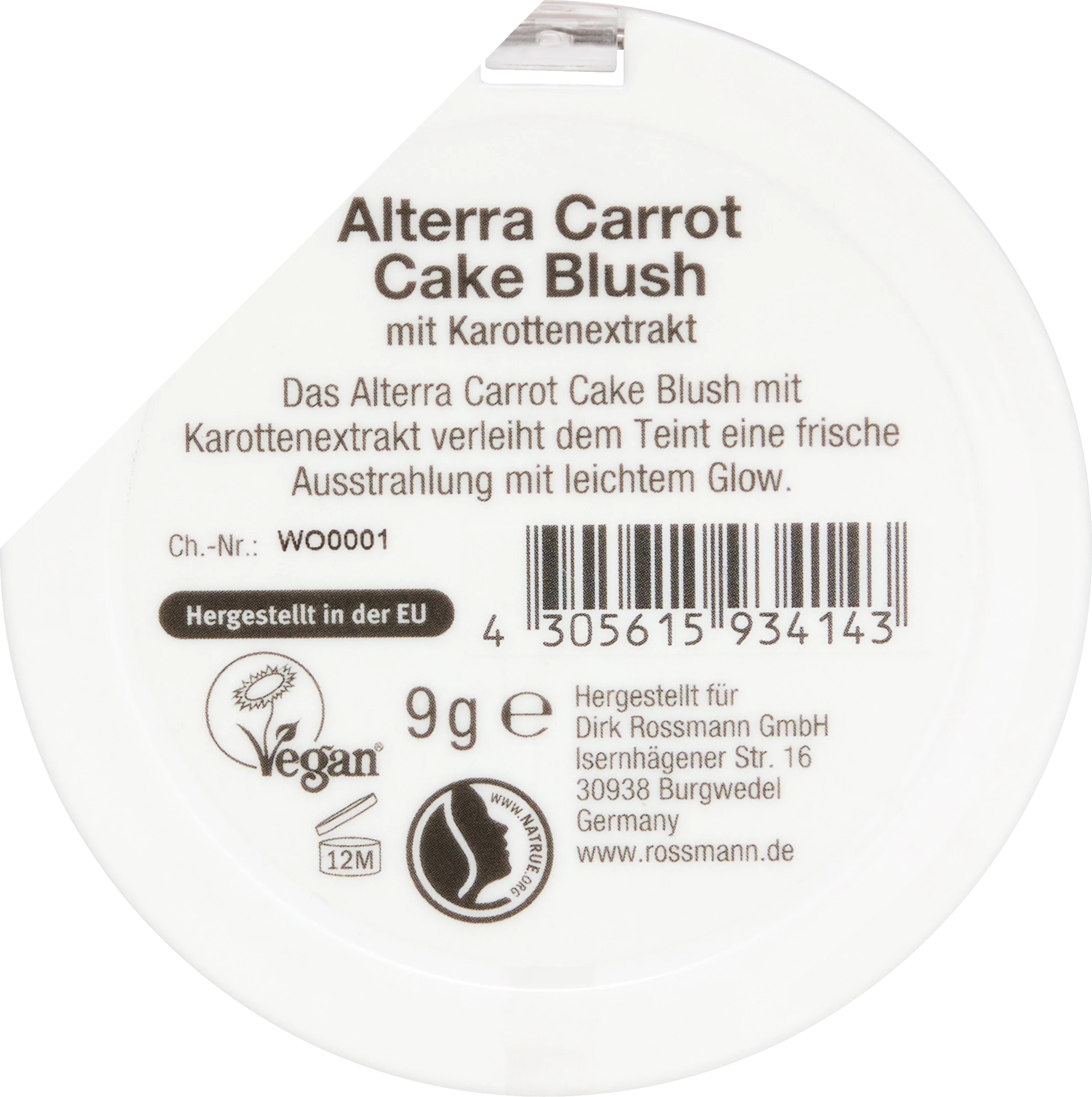 Alterra NATURKOSMETIK Carrot Cake Blush â Bild 2