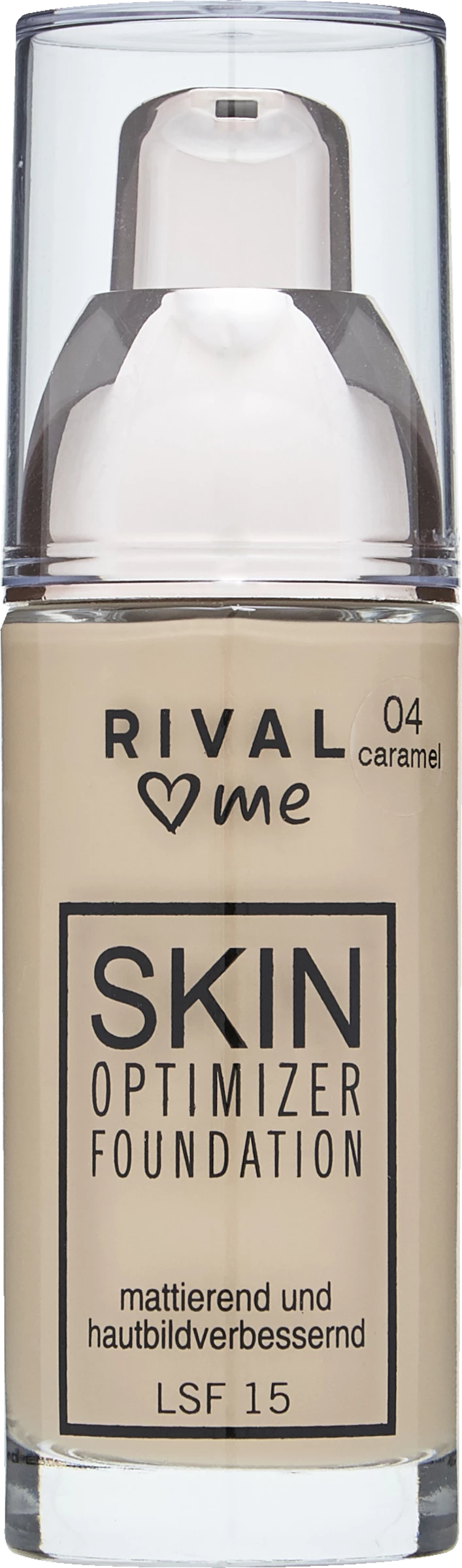 RIVAL Loves Me Skin Optimizer Foundation 04 Caramel