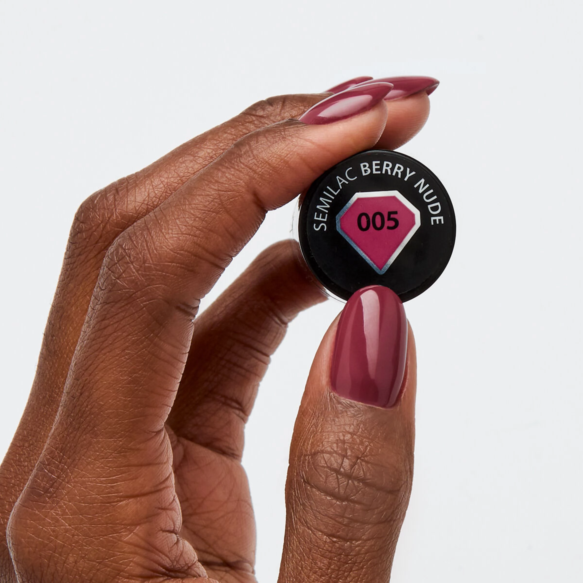 Semilac 005 UV Hybrid Berry Nude â Bild 3