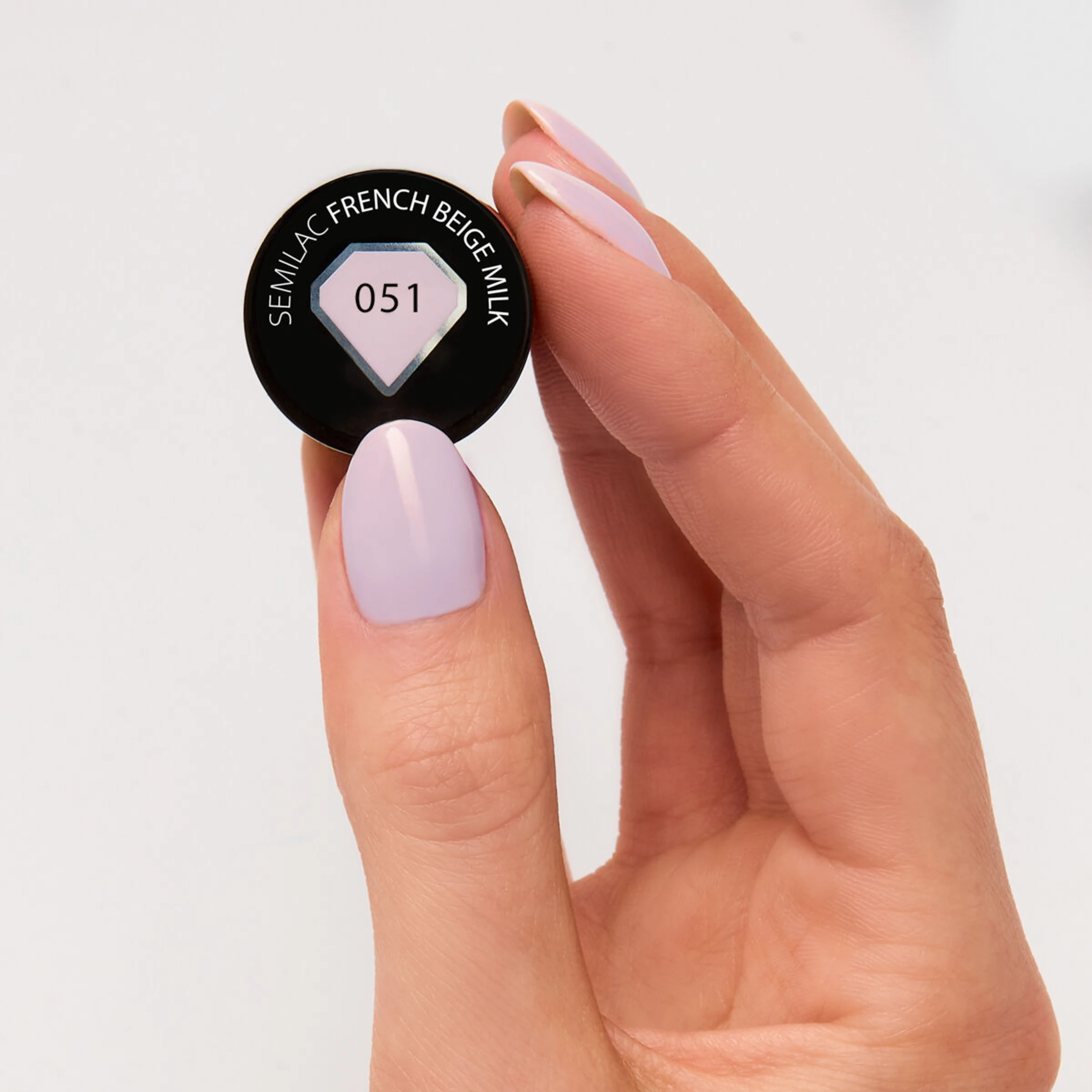 Semilac 051 UV Hybrid French Beige Milk â Bild 3