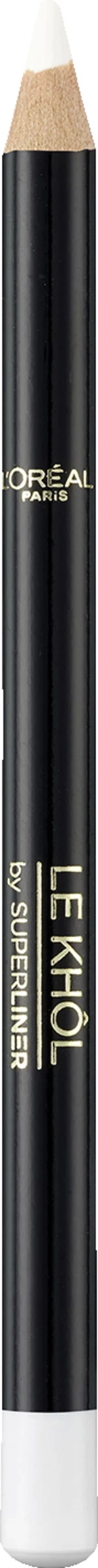 L’Oréal Paris Superliner Le Khôl 120 Immaculate Snow – Bild 2