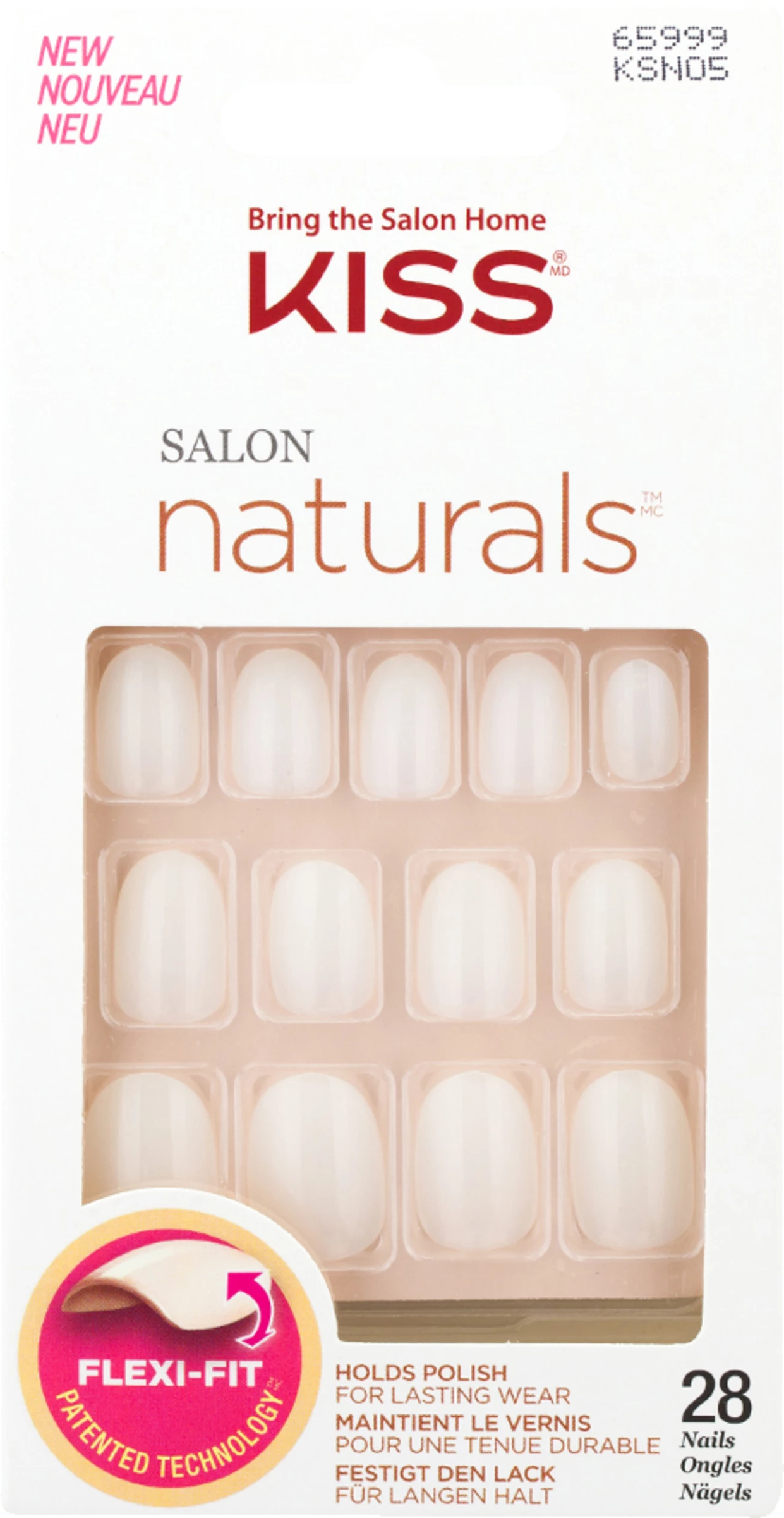 KISS Salon Naturals Selbstklebende Fingernägel Stir It Up