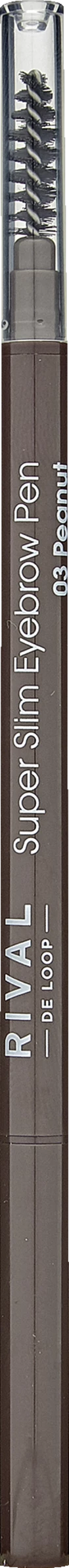 RIVAL DE LOOP Super Slim Eyebrow Pencil 03 - Peanut â Bild 2
