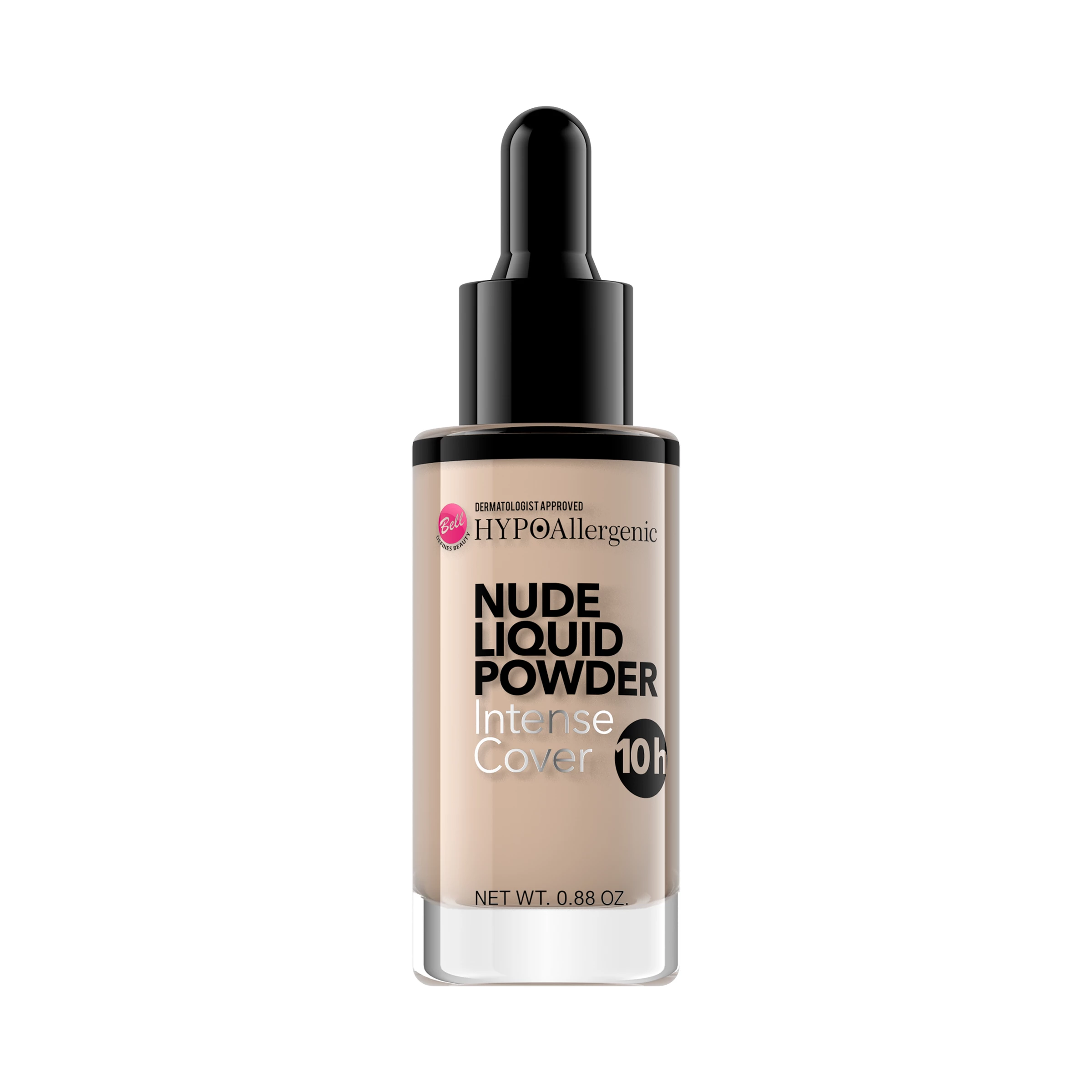 HYPOAllergenic Nude Liquid Powder 04 Golden Beige 3 HYPOAllergenic Nude Liquid Powder 04 Golden Beige