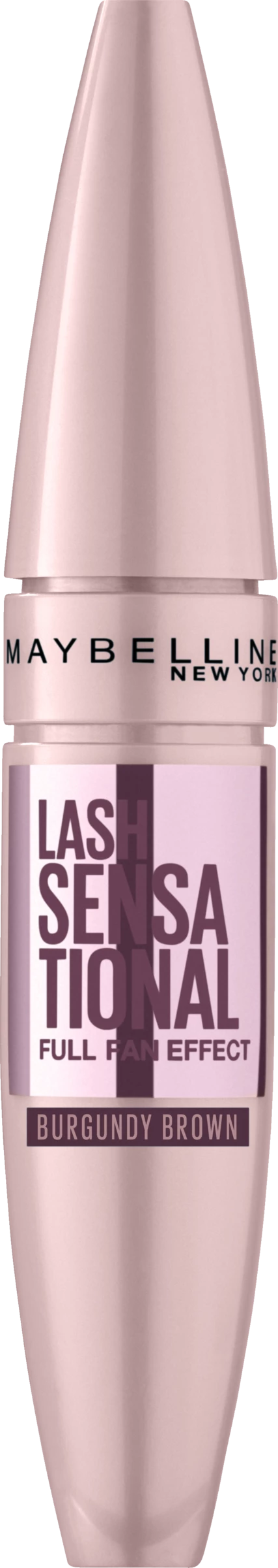 Maybelline New York Lash Sensational Voller-Wimpern-Fächer Mascara In Burgundy Brown