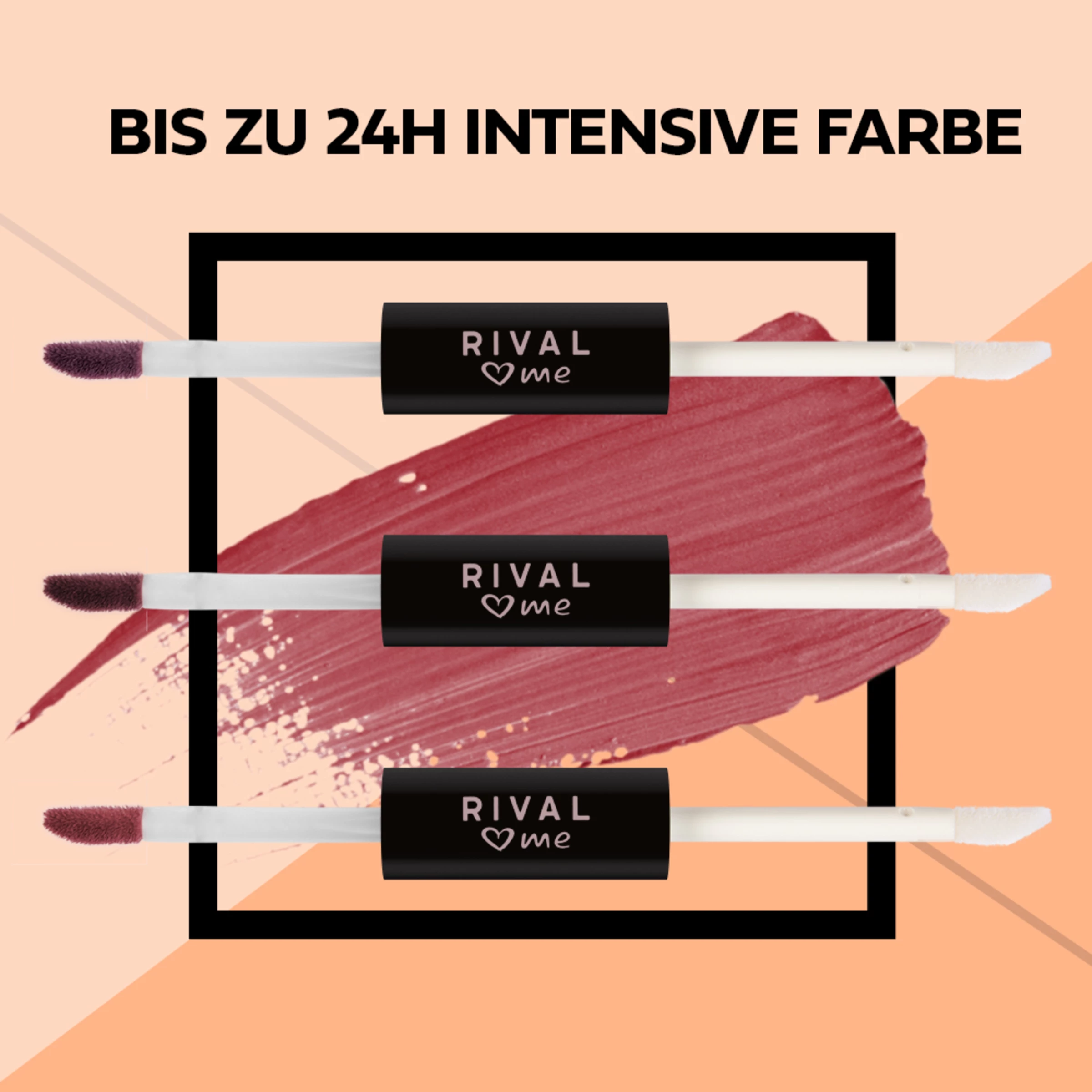 RIVAL Loves Me Stay4ever Lipgloss 01 Deep Magenta â Bild 2