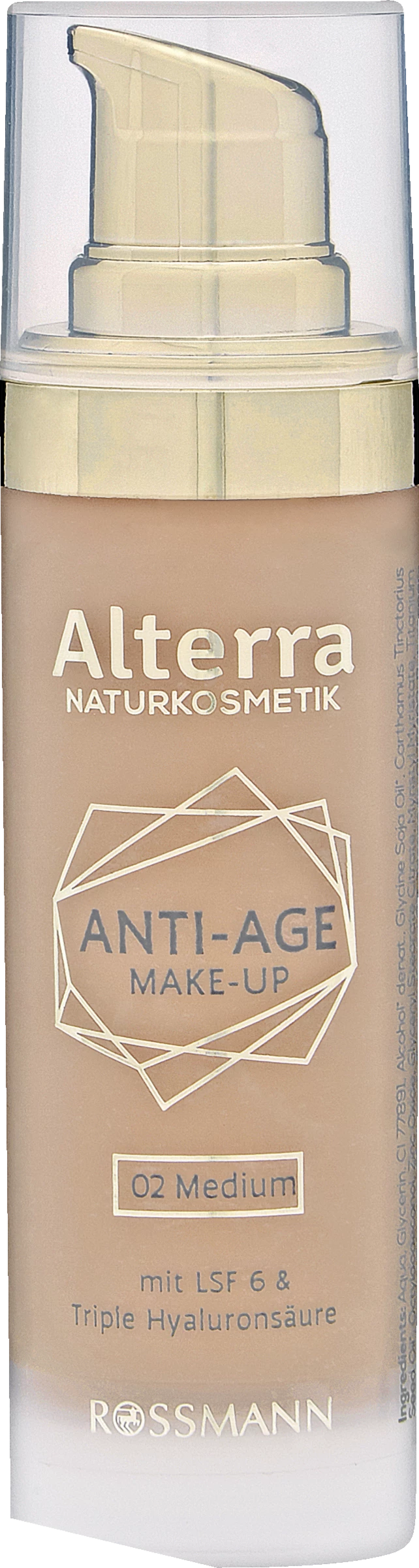 Alterra NATURKOSMETIK Anti-Age Make-up 02 - Medium
