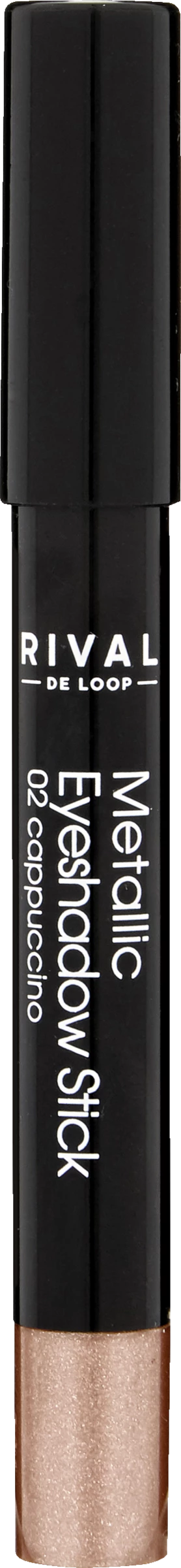 RIVAL DE LOOP Metallic Eyeshadow Stick 02 - Cappuccino 3 RIVAL DE LOOP Metallic Eyeshadow Stick 02 - Cappuccino
