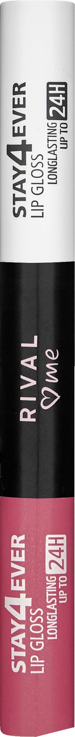 RIVAL Loves Me Stay4ever Lipgloss 07 Hibiscus Pink