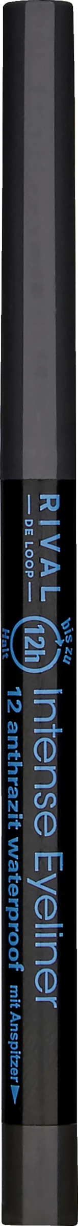 RIVAL DE LOOP Intense Eyeliner 12 - Anthrazit Waterproof