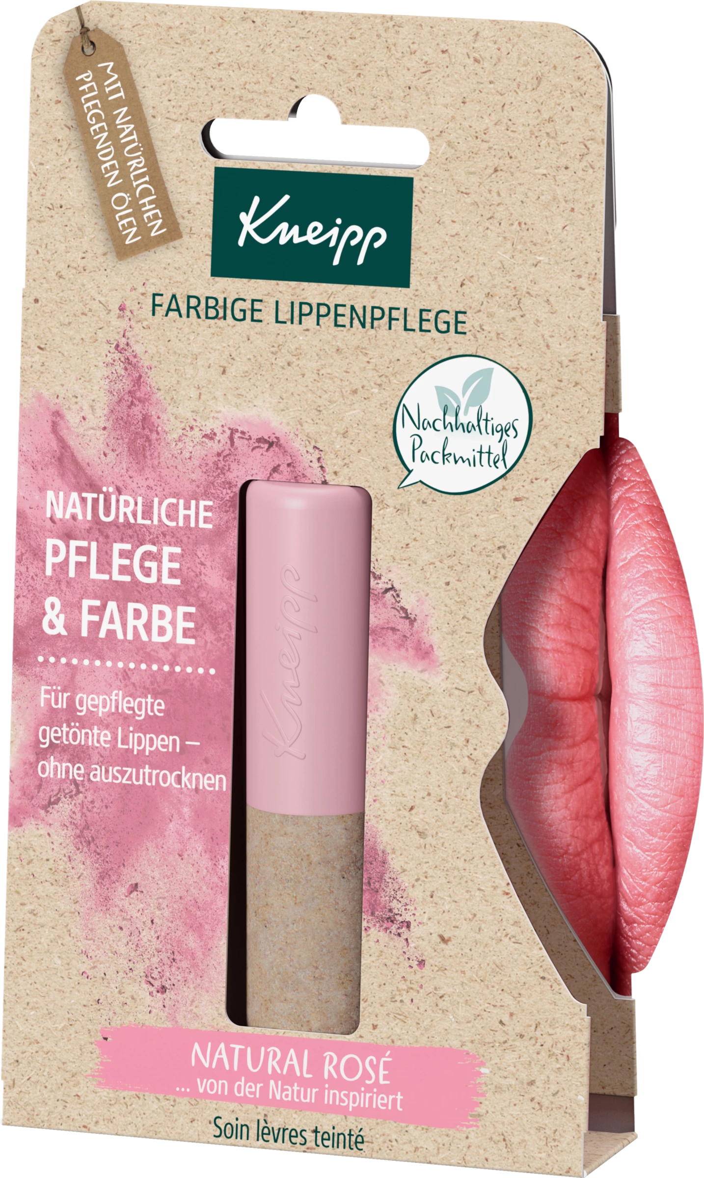 Kneipp Farbige Lippenpflege Natural Rosé