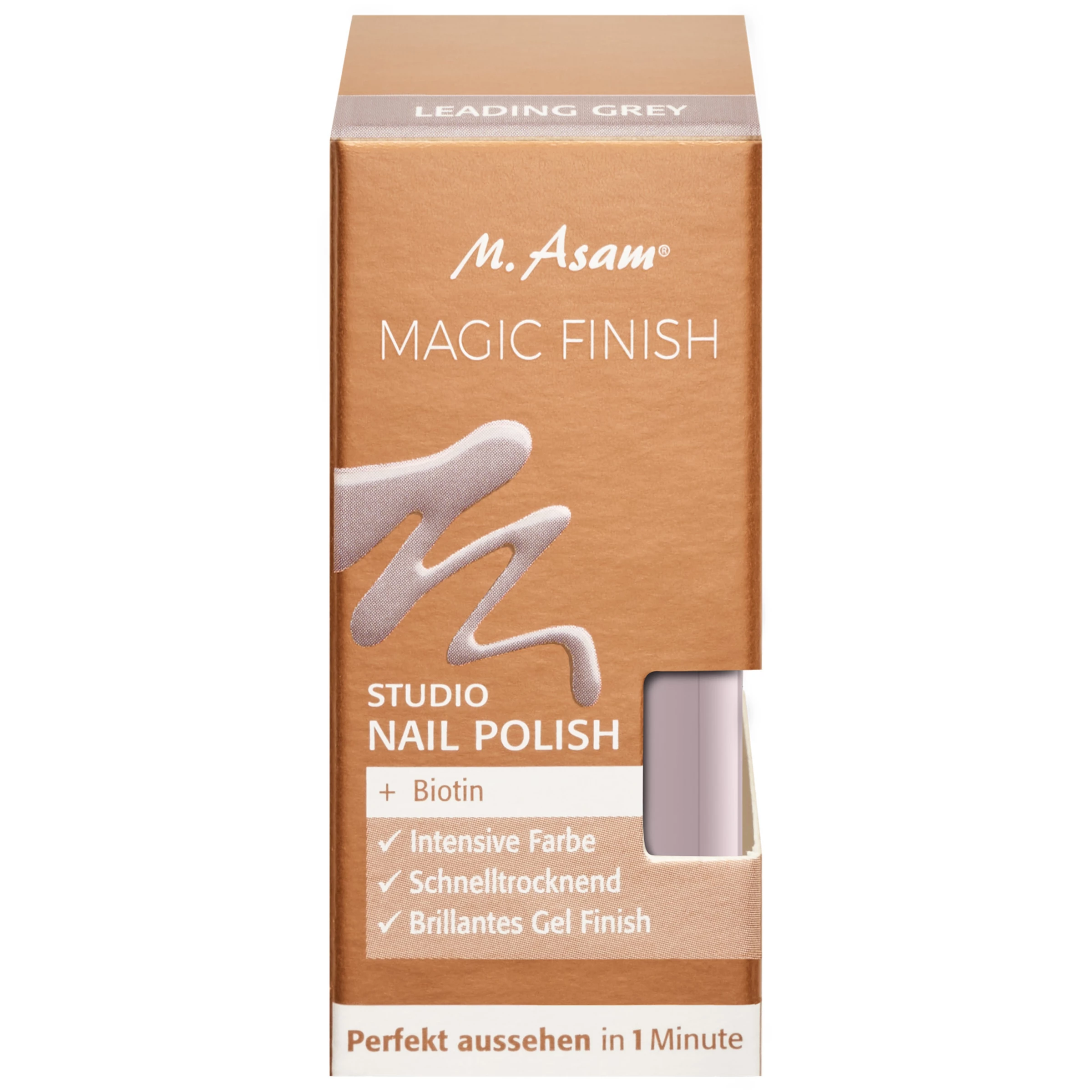 M. Asam MAGIC FINISH Studio Nail Polish - Leading Grey 3 M. Asam MAGIC FINISH Studio Nail Polish - Leading Grey