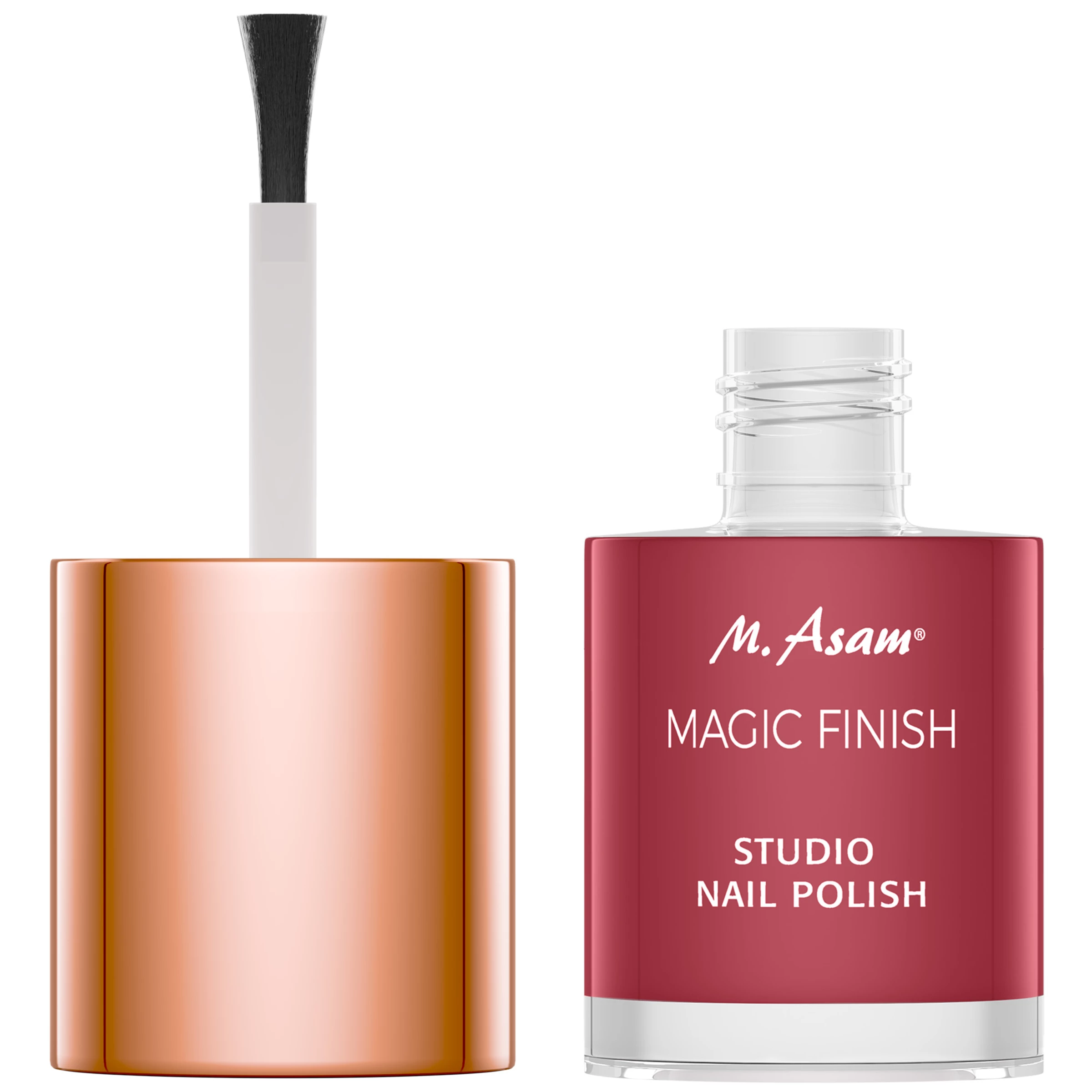 M. Asam MAGIC FINISH Studio Nail Polish - Wild Raspberry â Bild 3