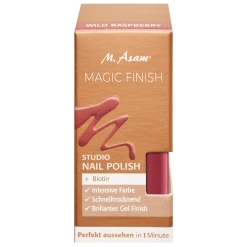 M. Asam MAGIC FINISH Studio Nail Polish - Wild Raspberry