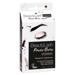 Beauty Lash Power-Brow Färbeset Für Augenbrauen Schwarzbraun
