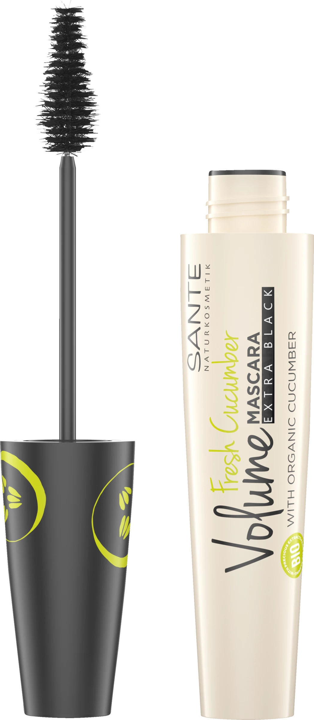 Sante Fresh Cucumber Volume Mascara Extra Black â Bild 4