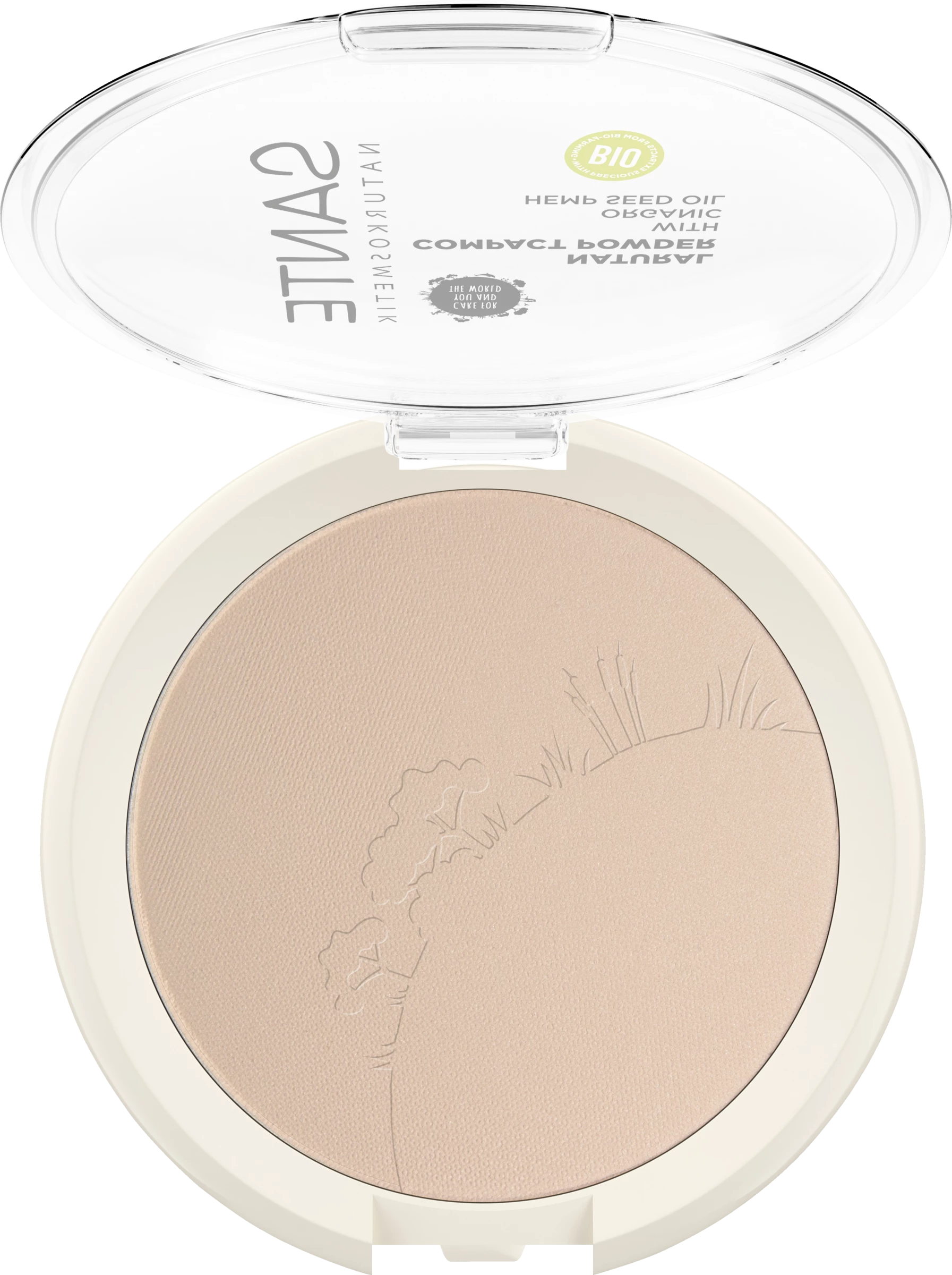 Sante Natural Compact Powder 01 Cool Ivory – Bild 2