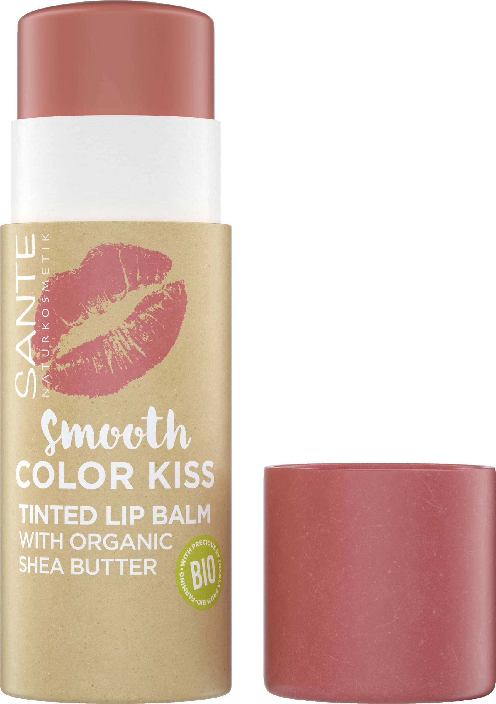 SANTE Smooth Color Kiss 01 Soft Coral – Bild 2