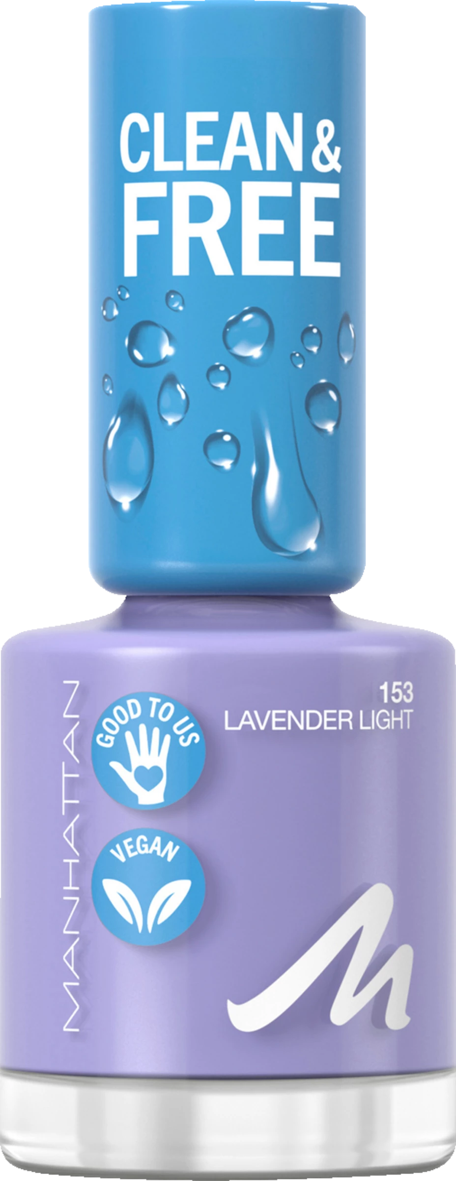 Manhattan Clean & Free Nail Polish 153 Lavender Light