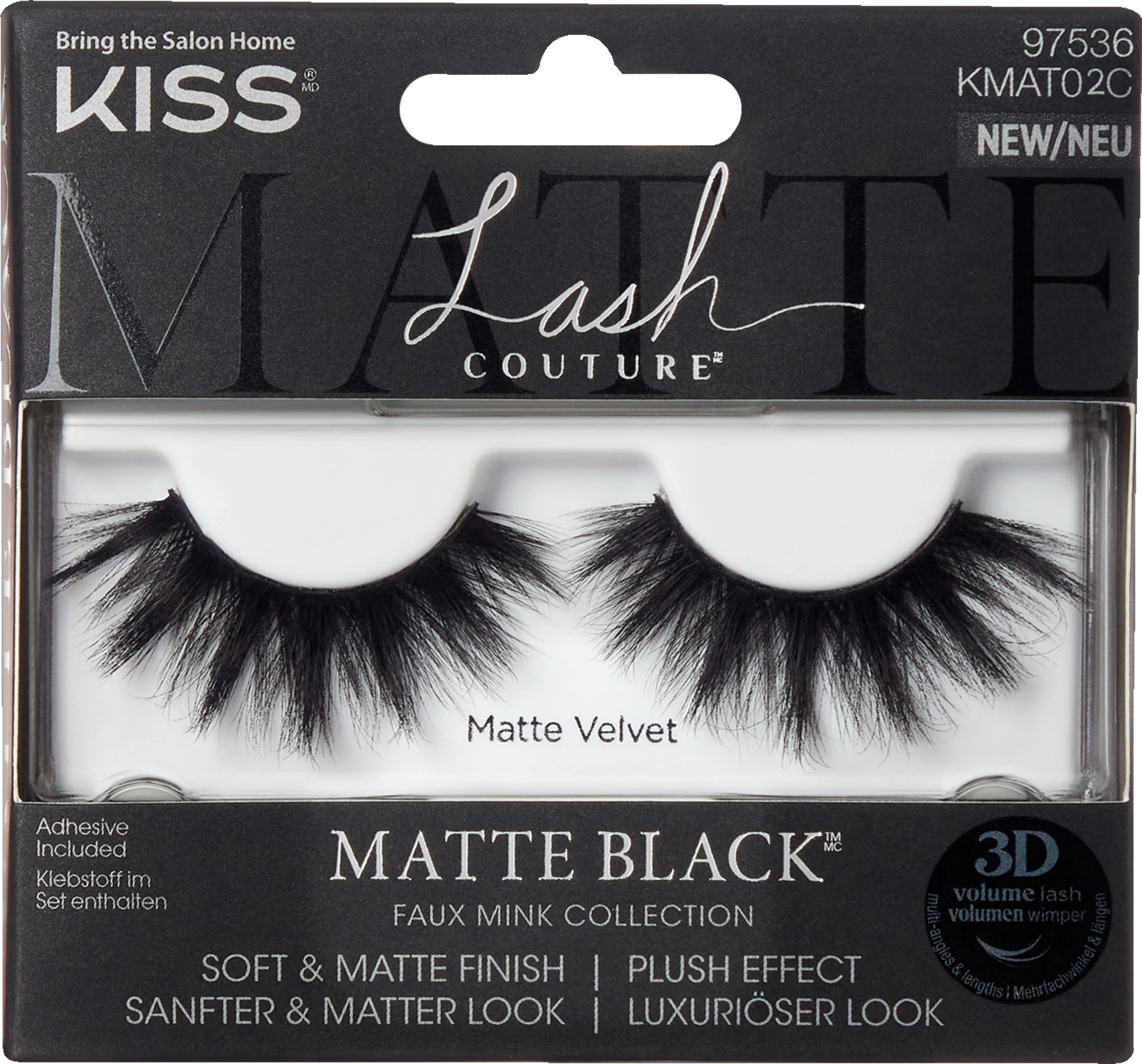 KISS Lash Faux Mink 3D Matte Collection 02