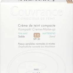 Avène Couvrance Kompakt Creme-Make-up Mattierend Sand 3.0