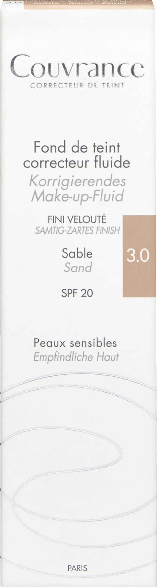 Avène Couvrance Korrigierendes Make-up Fluid Sand 3.0