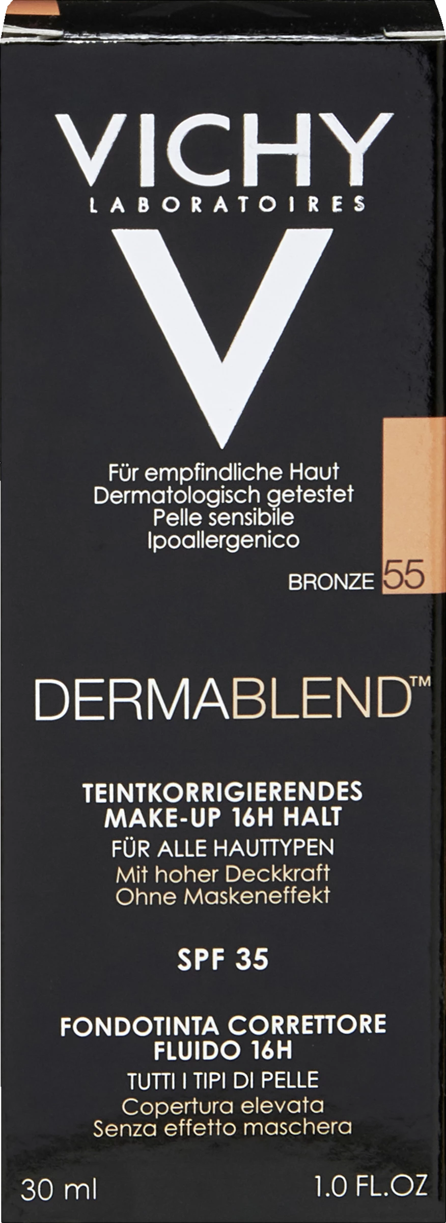 VICHY DERMABLEND Teint-korrigierendes Make-Up 55 Bronze