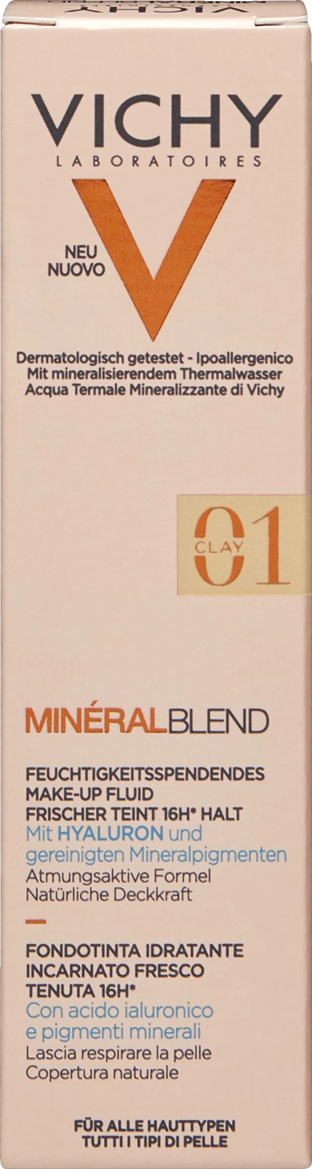 VICHY MINÉRALBLEND Feuchtigkeitsspendendes Make-up-Fluid 01 Clay