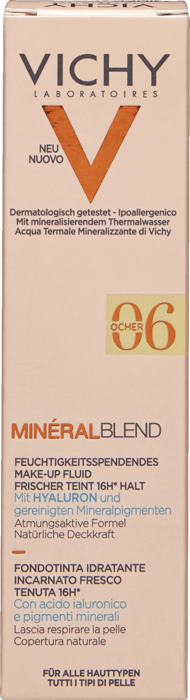 VICHY MINÉRALBLEND Feuchtigkeitsspendendes Make-up-Fluid 06 Ocher