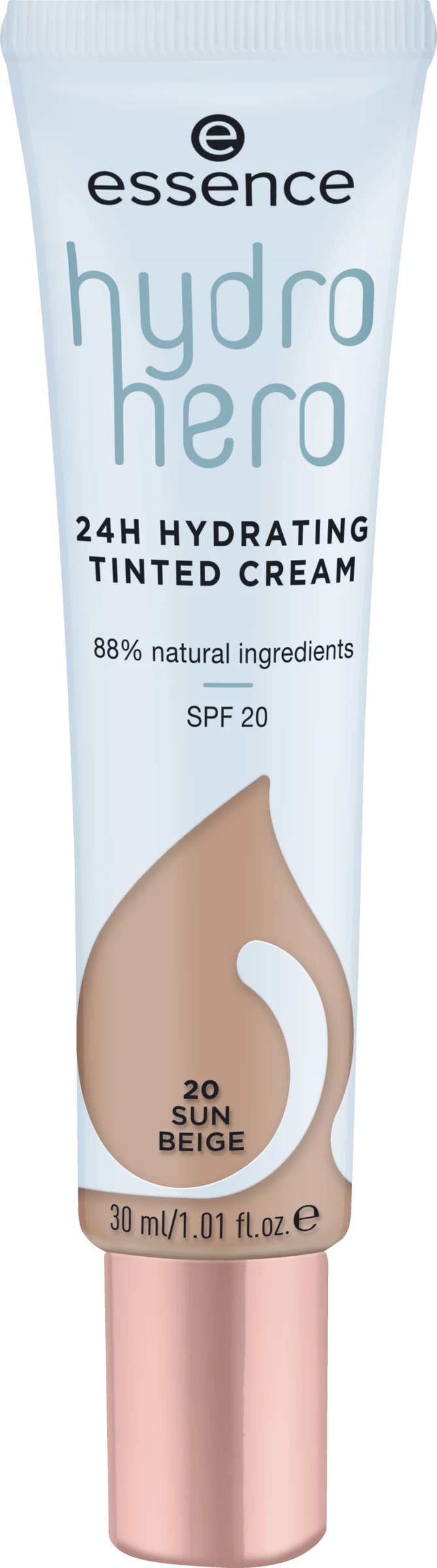 Essence Hydro Hero 24h HYDRATING TINTED CREAM 20