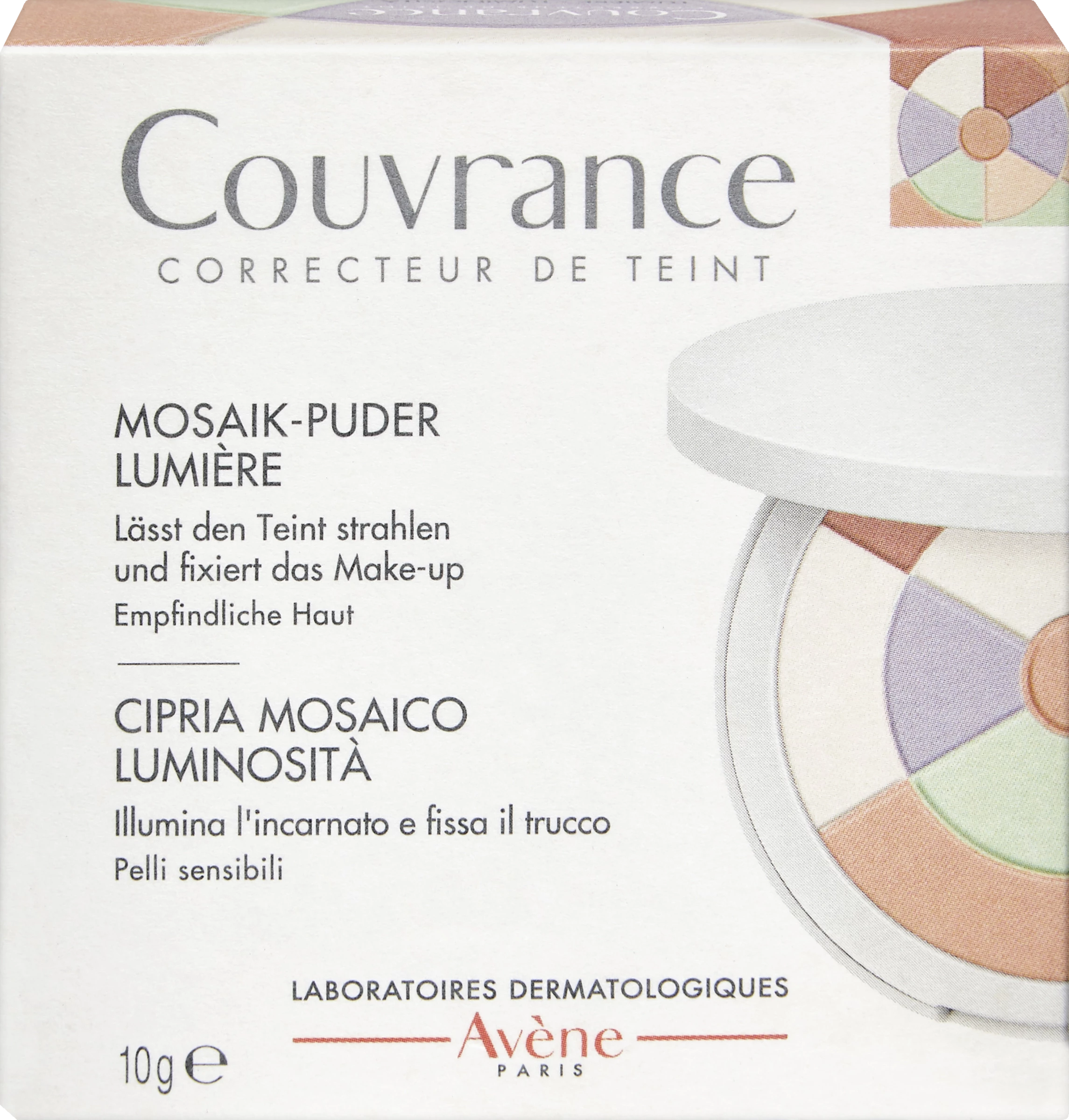 Avène Couvrance Mosaik-Puder Lumière