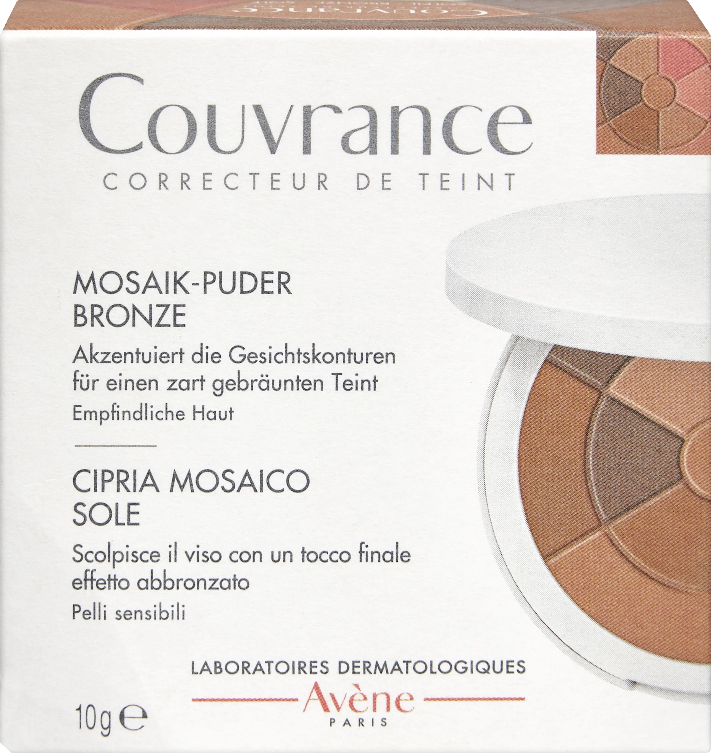 Avène Couvrance Mosaik-Puder Bronze