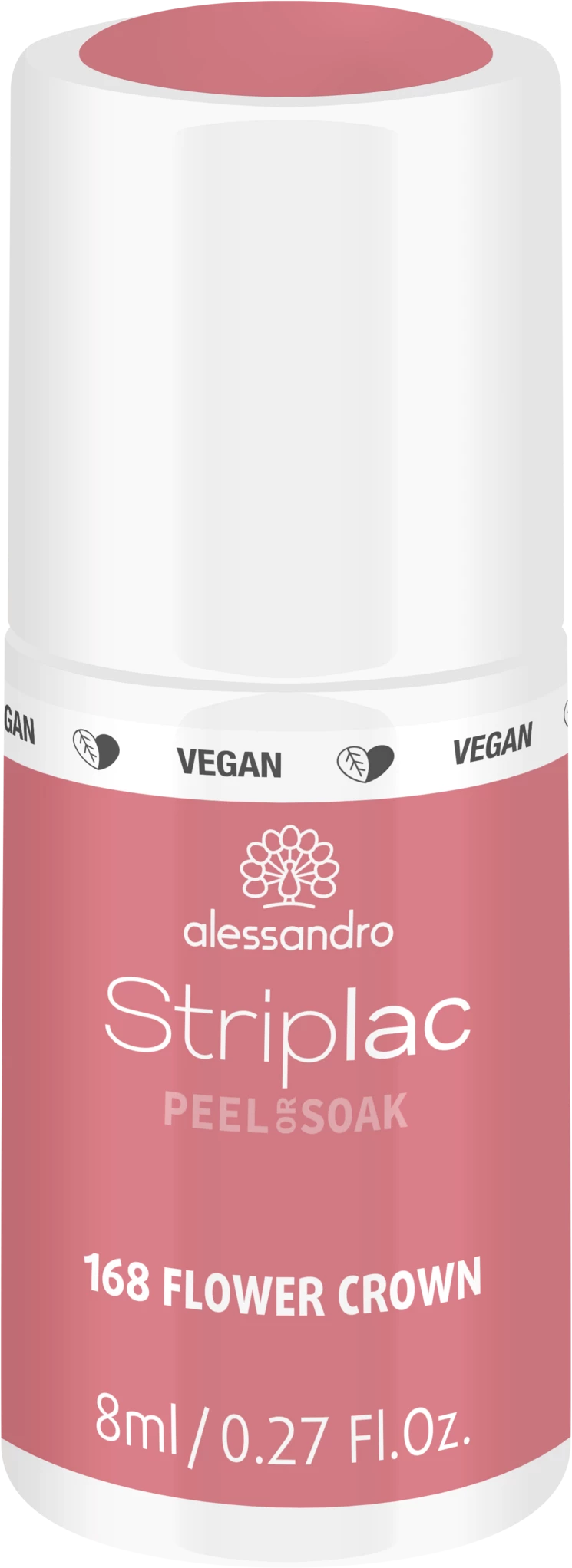 Alessandro STRIPLAC PEEL OR SOAK FLOWER CROWN -VEGAN