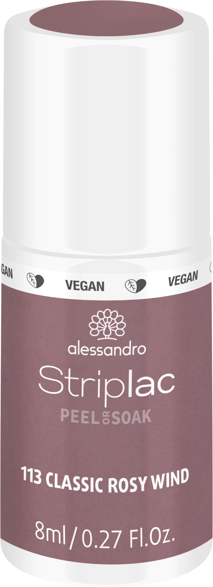 Alessandro STRIPLAC PEEL OR SOAK CLASSIC ROSY WIND -VEGAN