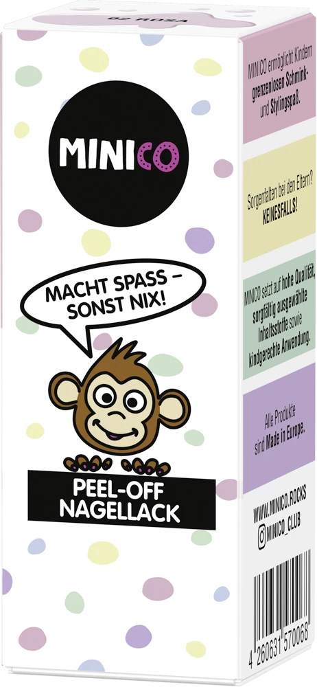 MINICO Peel-Off Nagellack 02 Rosa â Bild 9