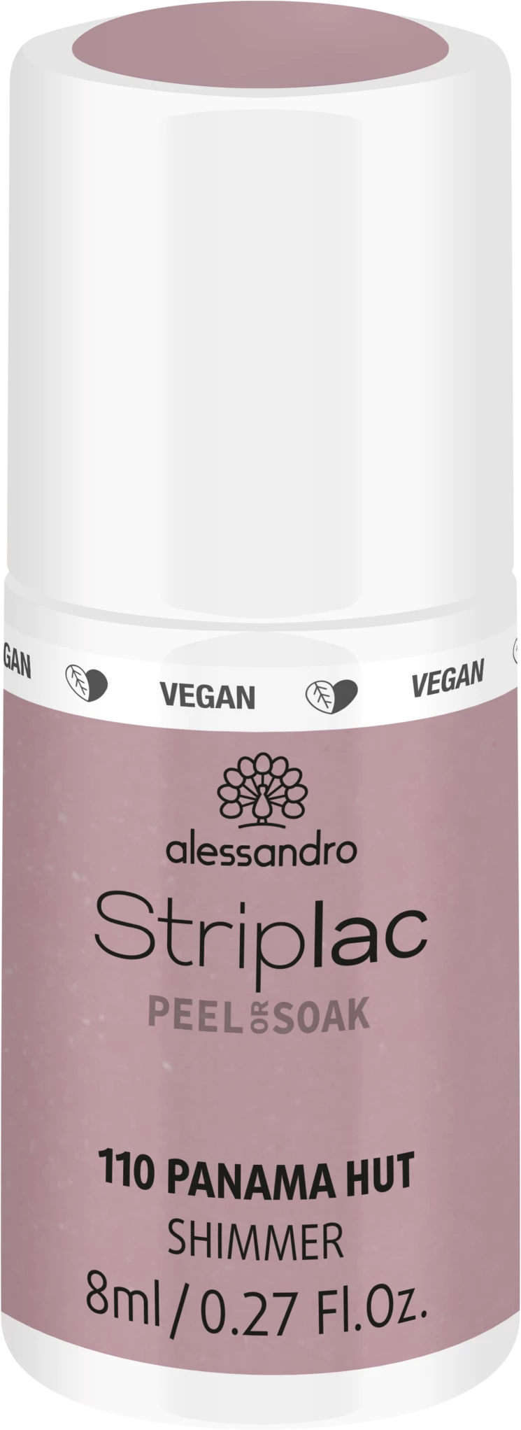 Alessandro STRIPLAC PEEL OR SOAK PANAMA HUT -VEGAN