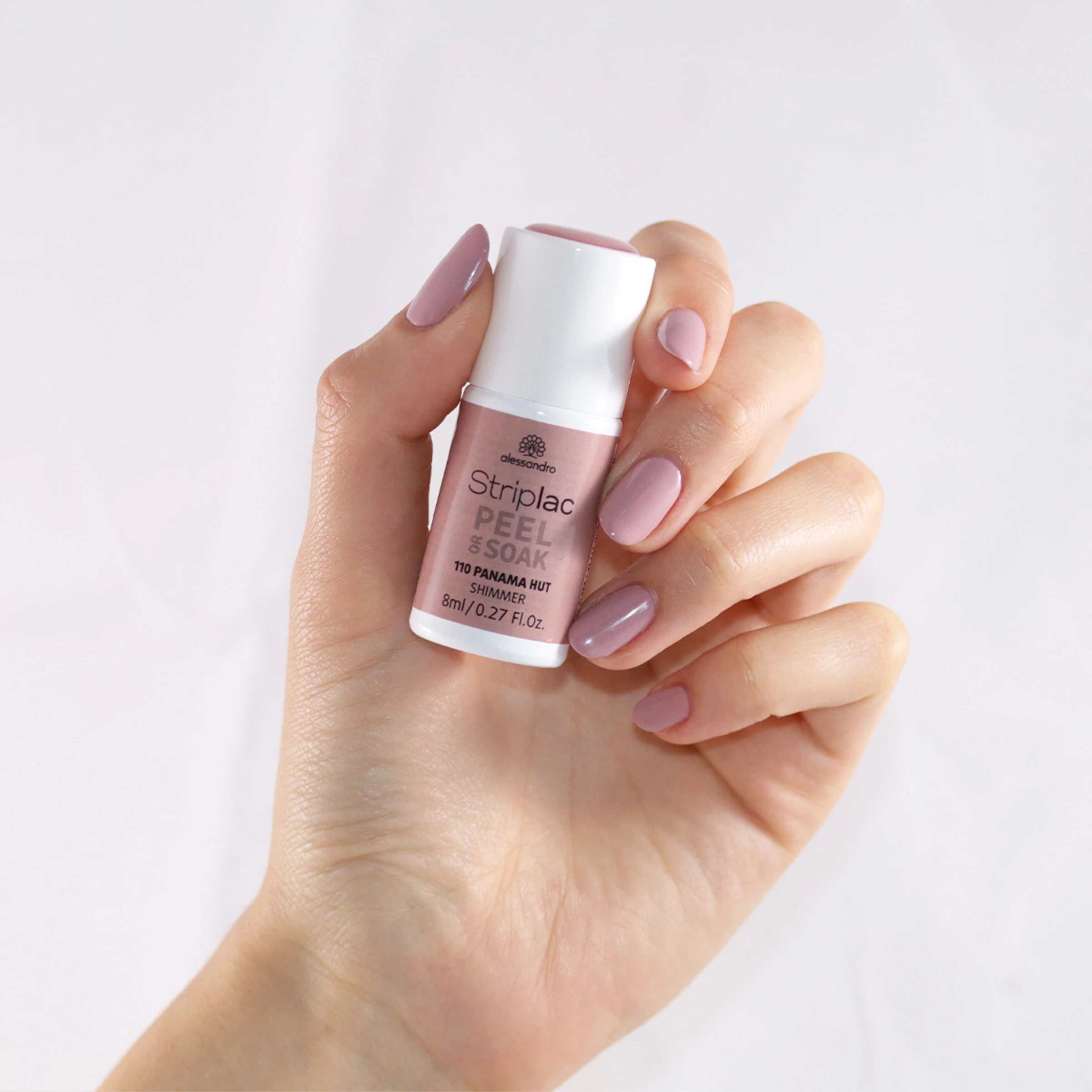 Alessandro STRIPLAC PEEL OR SOAK PANAMA HUT -VEGAN â Bild 2