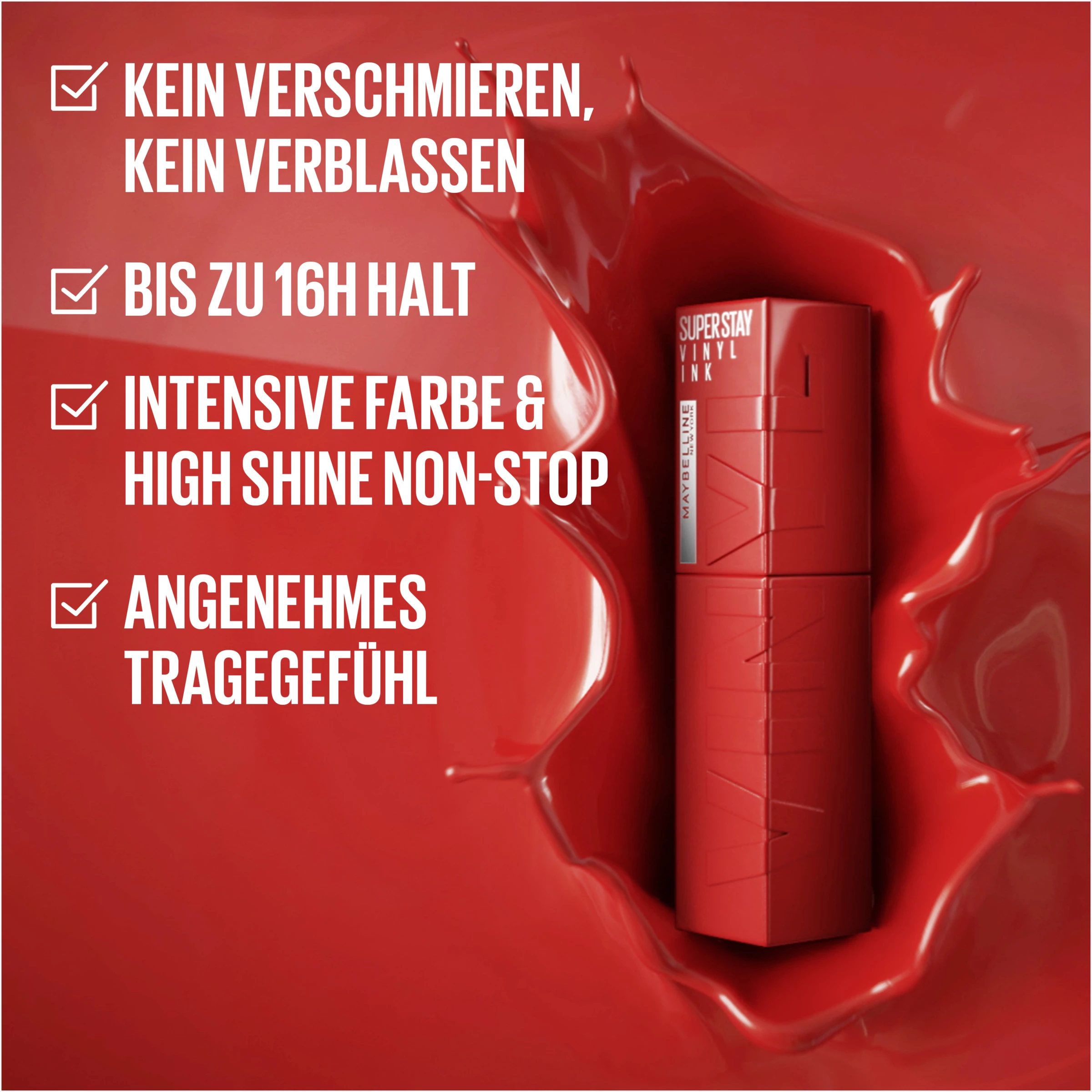 Maybelline New York Super Stay Vinyl Ink Nr. 10 Lippy â Bild 9