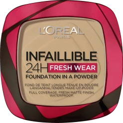 L’Oréal Paris Infaillible 24H Fresh Wear Make-Up-Puder 300 Amber