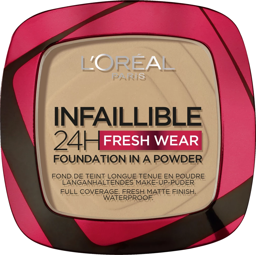 L’Oréal Paris Infaillible 24H Fresh Wear Make-Up-Puder 300 Amber