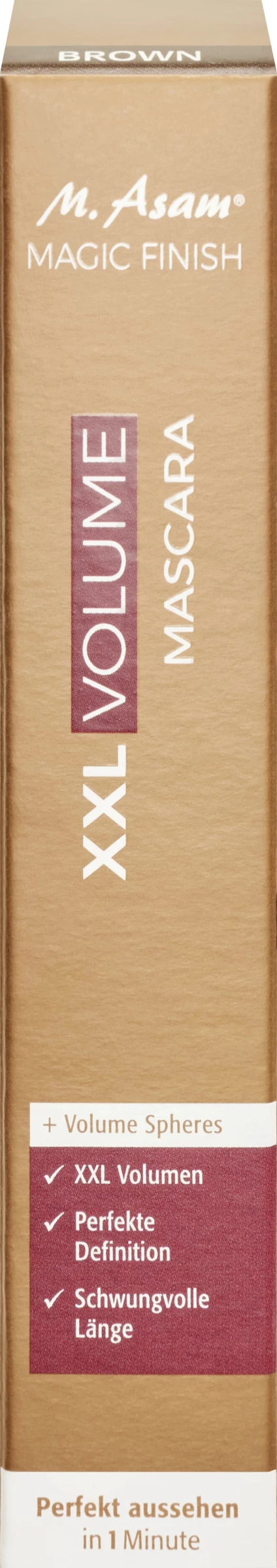 M. Asam MAGIC FINISH XXL Volume Mascara - Brown