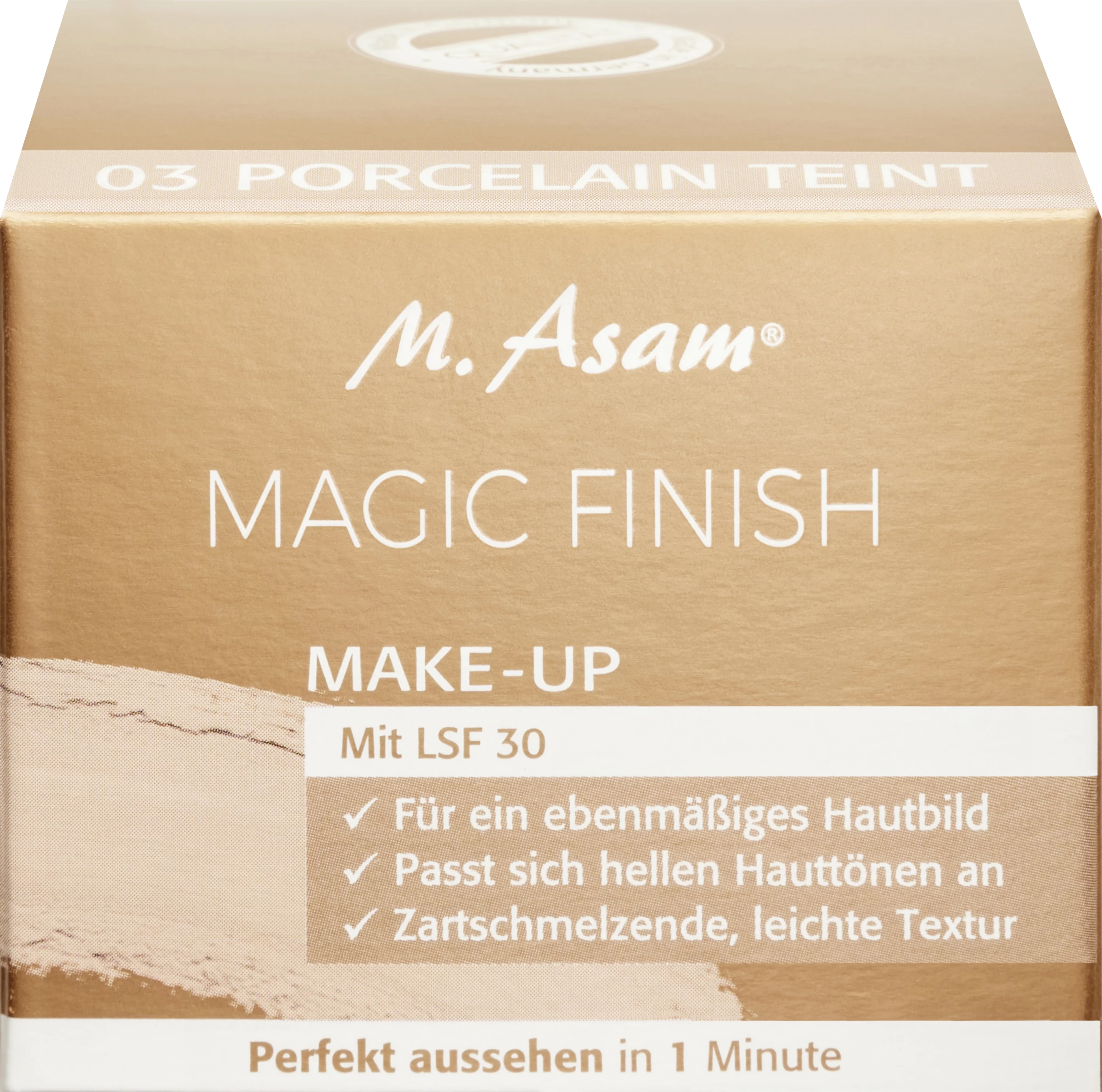 M. Asam MAGIC FINISH Make-Up Porcelain Teint LSF 30 â Bild 2