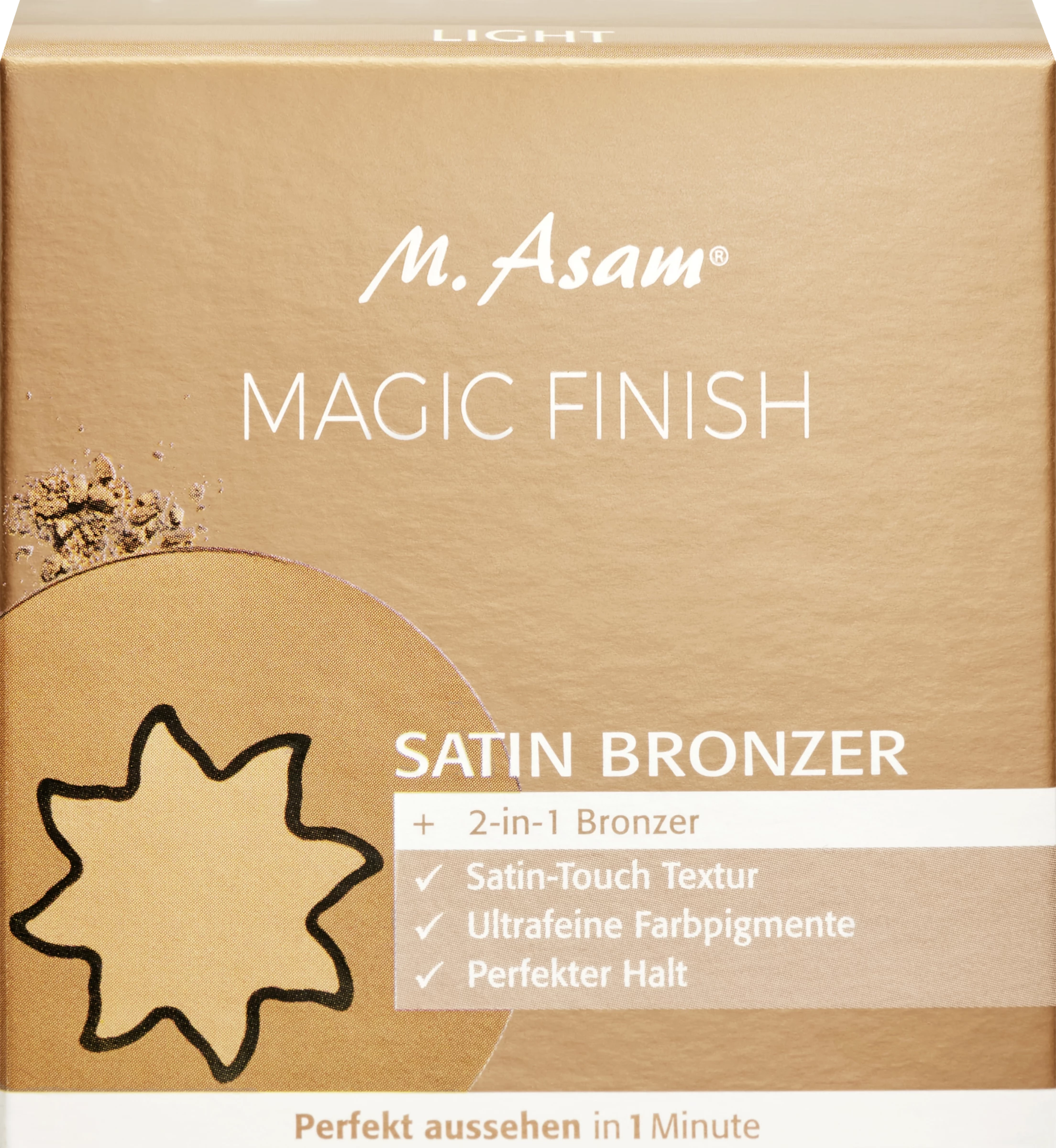 M. Asam MAGIC FINISH Satin Bronzer - Light (gold/hazel) â Bild 2