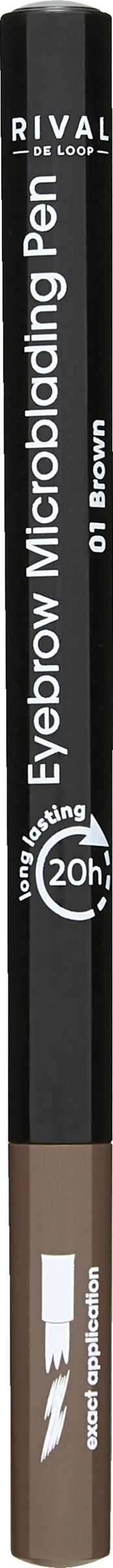 RIVAL DE LOOP Microblading Brow Pencil Brown 01