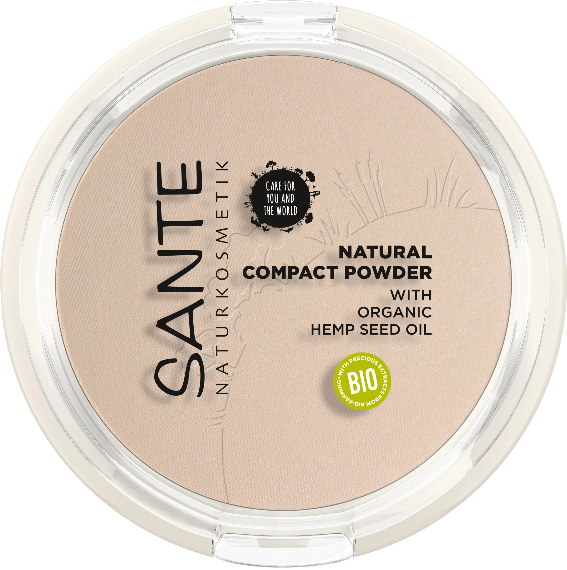 Sante Natural Compact Powder 01 Cool Ivory