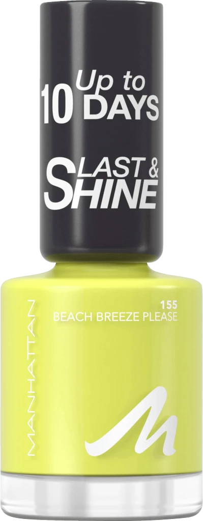 Manhattan Last & Shine Nail Polish, Fb. 155