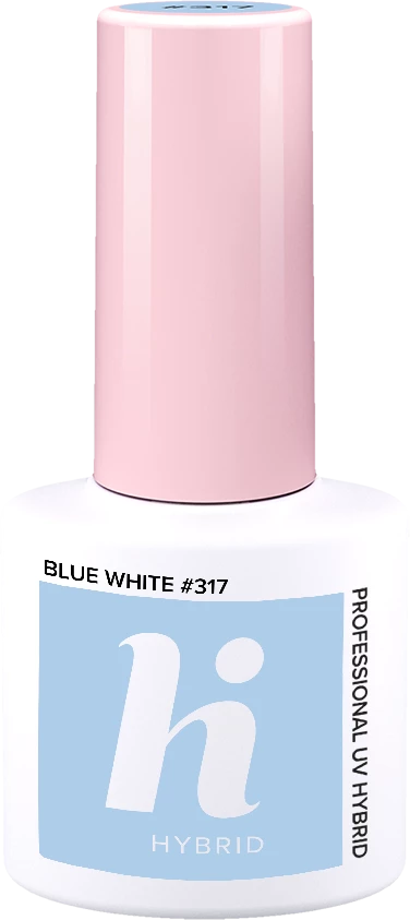 #317 Hi Hybrid Unicorn UV Nagellack Blue White