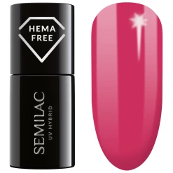 437 UV Nagellack Hybrid Semilac Warm Raspberry