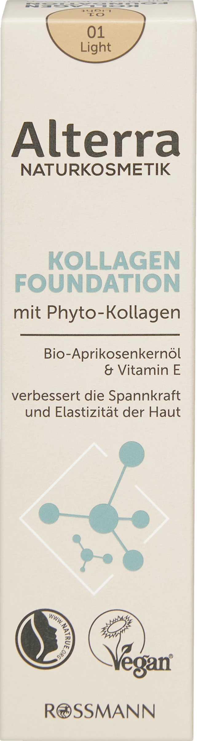 Alterra NATURKOSMETIK Kollagen Foundation 01 Light