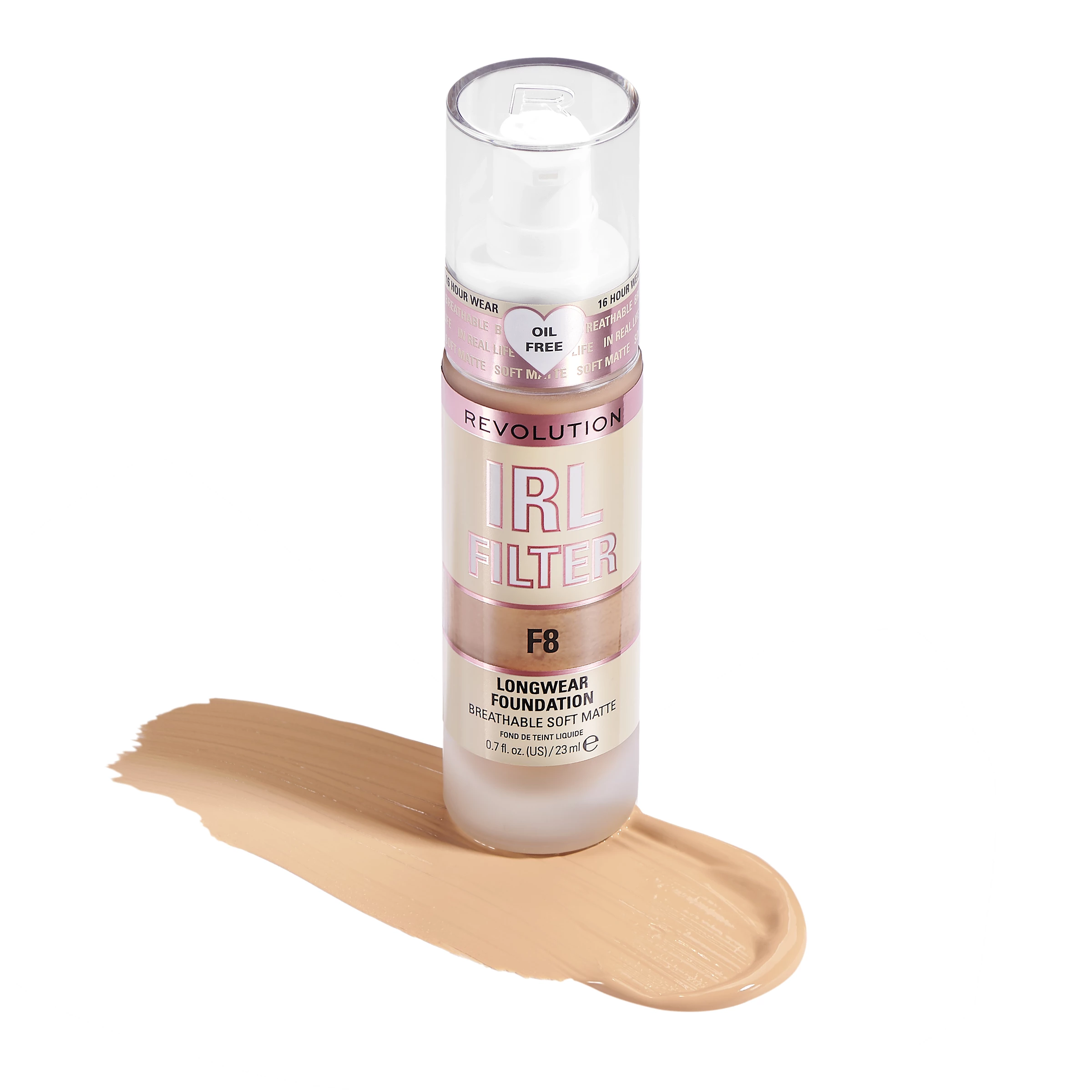 Revolution Makeup Revolution IRL Filter Longwear Foundation F8 – Bild 3